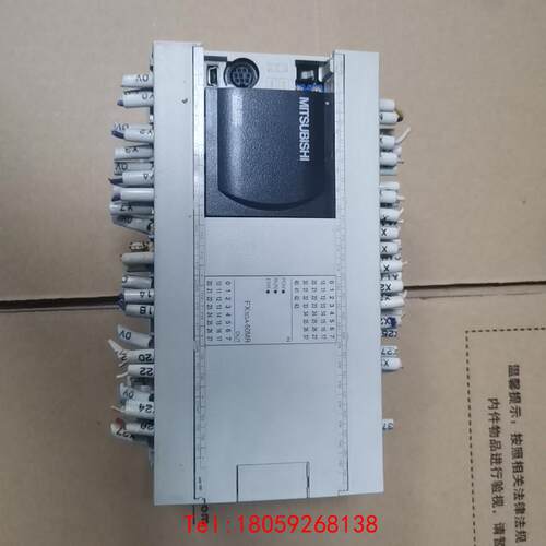 【非标价】拆机亖菱PLC  FX3GA-60MR-CM  功能正常，成