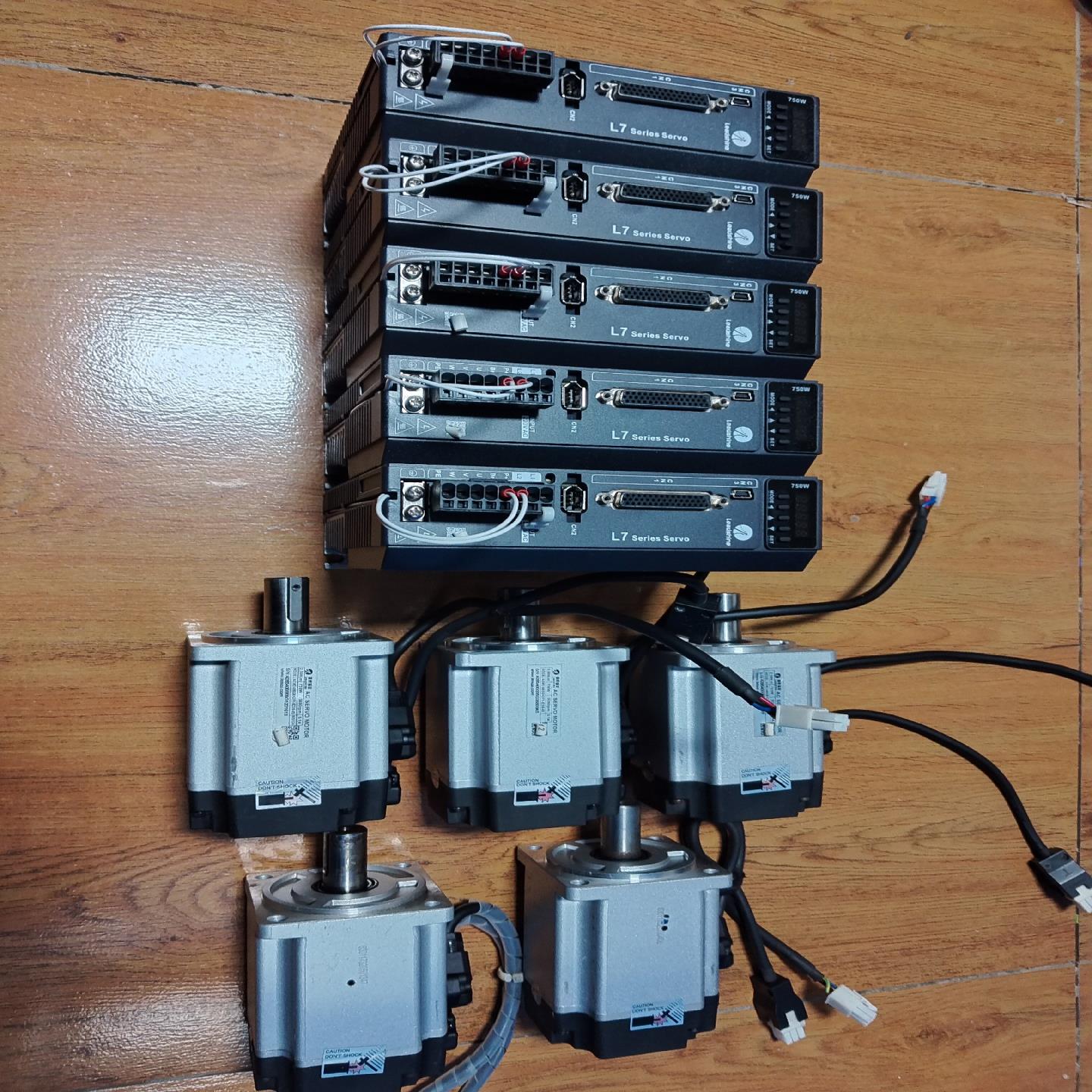 （设备配件）雷赛750w伺服电机套装L7-750，电机ACM2-0800