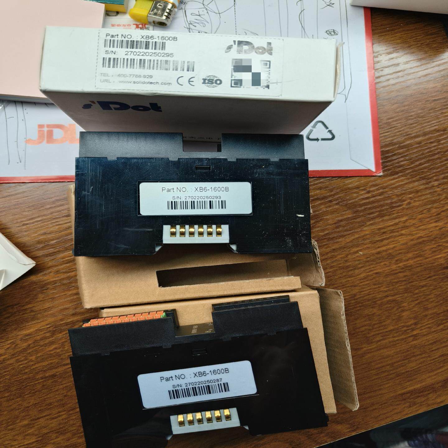 sD0t实点耦合器模块，ⅩB6-1600B共三片，其中一片盒议价