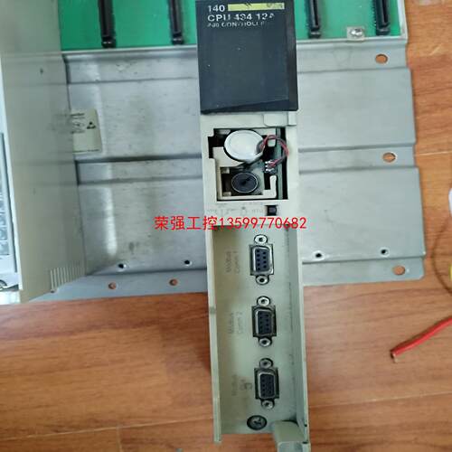 【荣强工控】施耐德140CPU43412A，CPU缺盖板。7天无理由退货