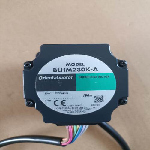 东方马达BLHM230K-A，余货1个，全新未使用，保存不当