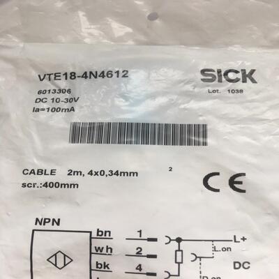 [德峰]光电开关 VTE18-4N4612