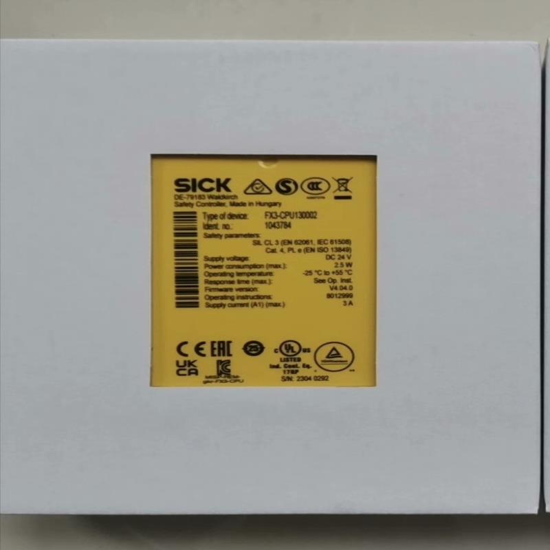 sick西克安全继电器FX3-CPU130002订货号10