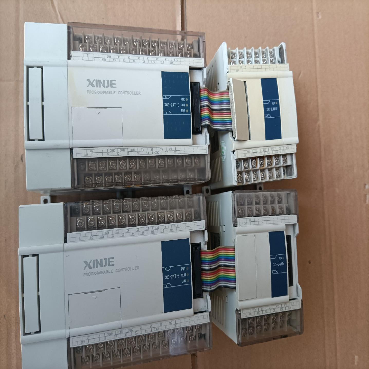 （设备配件）拆机信捷XC3-24T-E. Xc-E4AD.功能正常包好，
