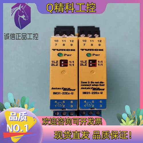 现货图尔克安全继电器 IM31-22EX-U