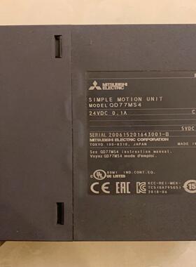 QD77MS4,运动模块。试机拆下。功能完好。