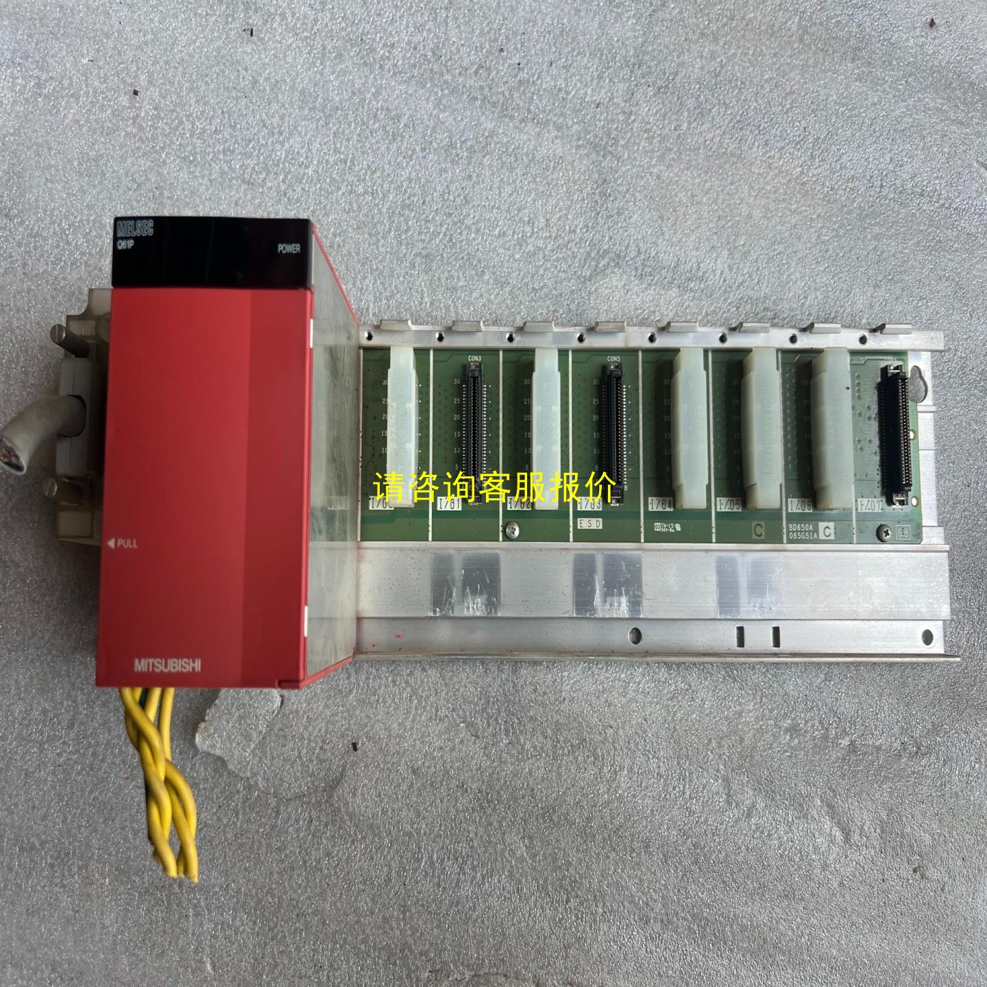 询价日本三菱PLC模块电源 Q61P-A2  原装拆机件。功能包
