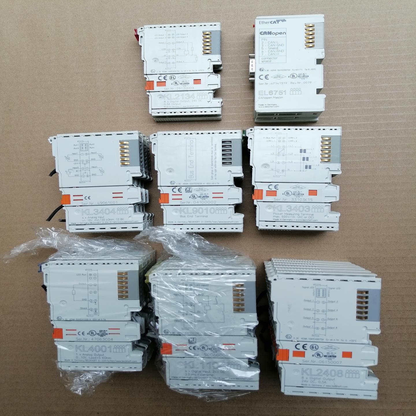 贝福控制模块  BECKH0FF  KL2408(6台）KL