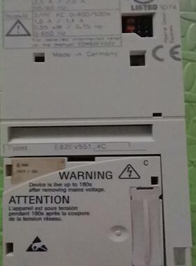 （设备配件）拆机伦茨变频器E82EV551-4C 成色九成新不带IO板可