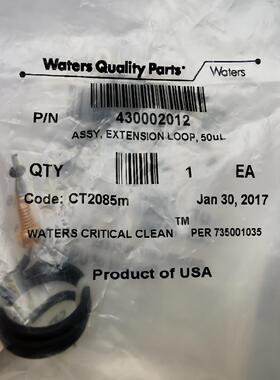 waters定量进样环进样环，全新的，货号430002