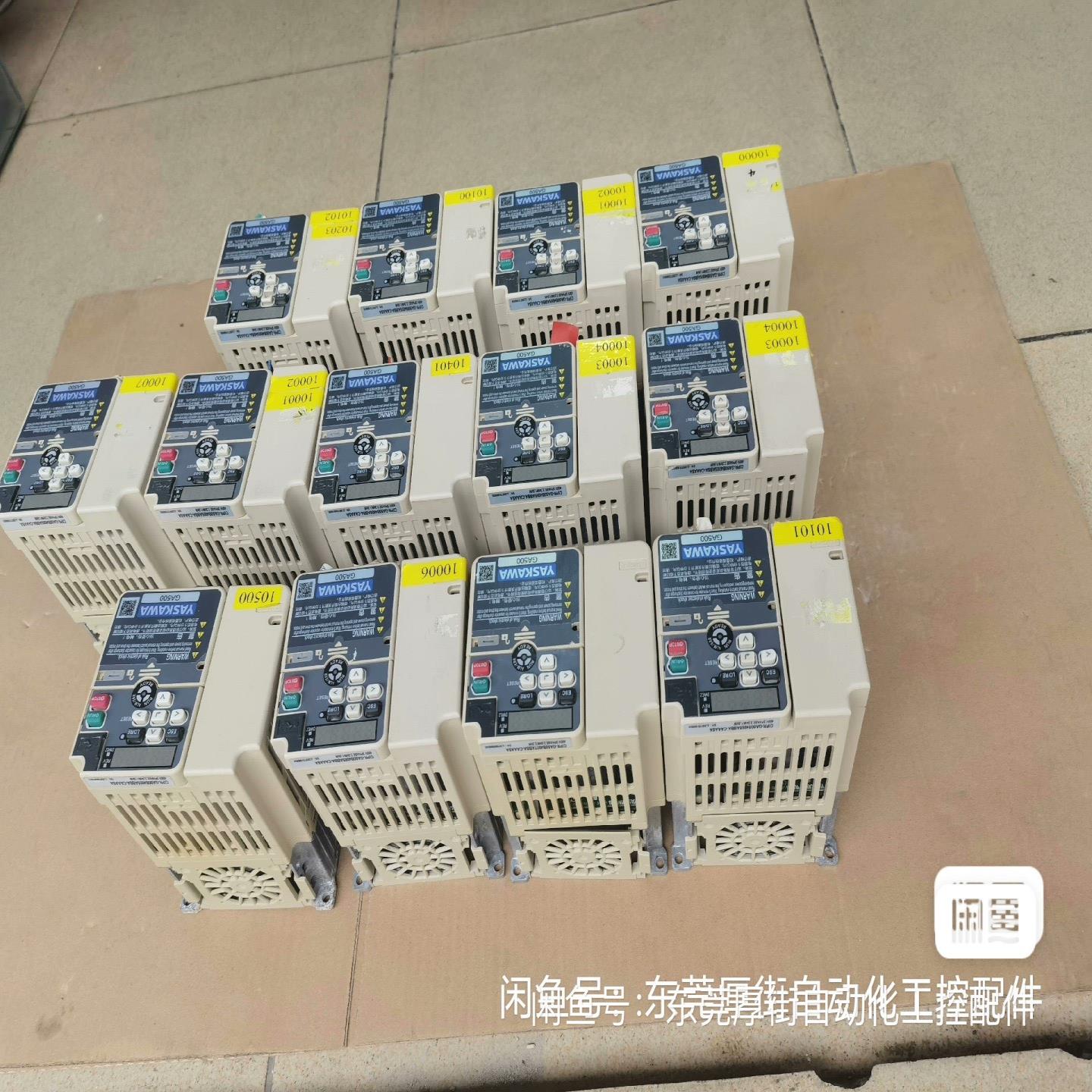 YASKAWA安川GA500变频器，共计13台，