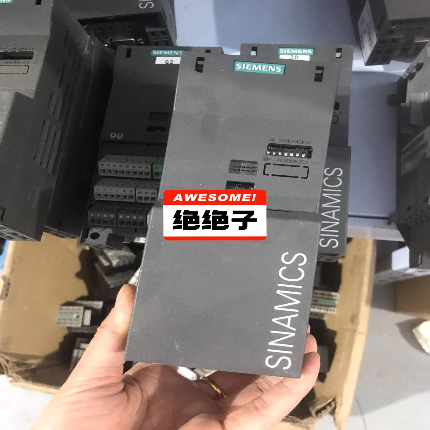 西门子变频器控制单元6SL3244-0BA20-1BA0 实