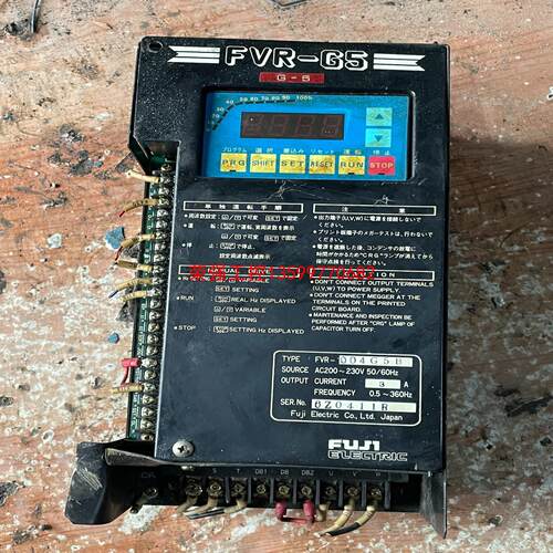 【荣强工控】富士变频器FVR004G5B 实物拍摄，拆机包好。