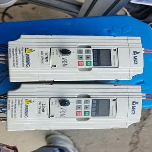 2台 台达VFD 220V 0.75Kw M系列变频器