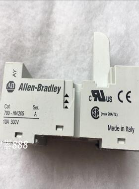AB Allen Bradley功率继电器底座 700-HN205议价