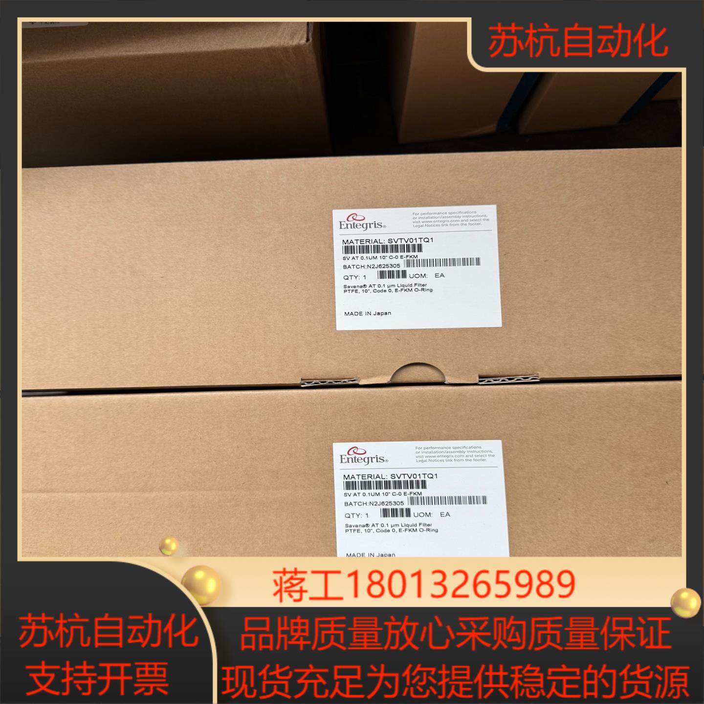 SVTV01TQ1，ENTEGRIS应特格滤芯，现货原装