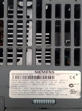 变频器6SE6420-2AD22-2BA1 220k议价