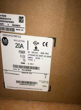AB变频器 20AC030/c037/d027a0aynan
