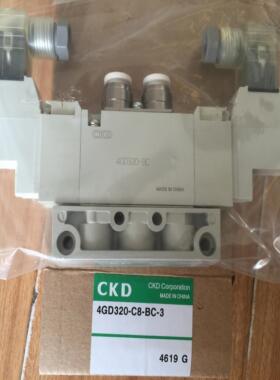CKD喜开理电磁阀4GD320-C6-E2HC-3，DC24V议价