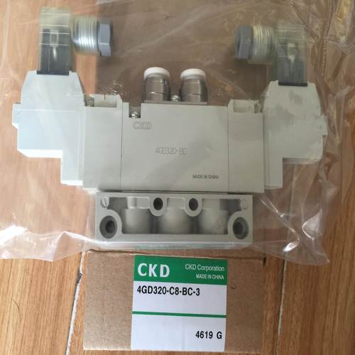 CKD喜开理电磁阀4GD320-C6-E2HC-3，DC24V议价