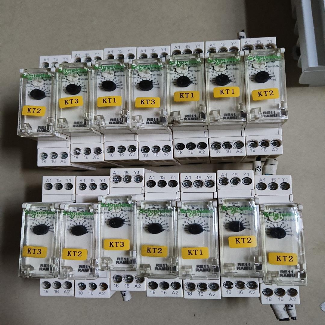 时间继电器 RE11RAMU  14只，80
