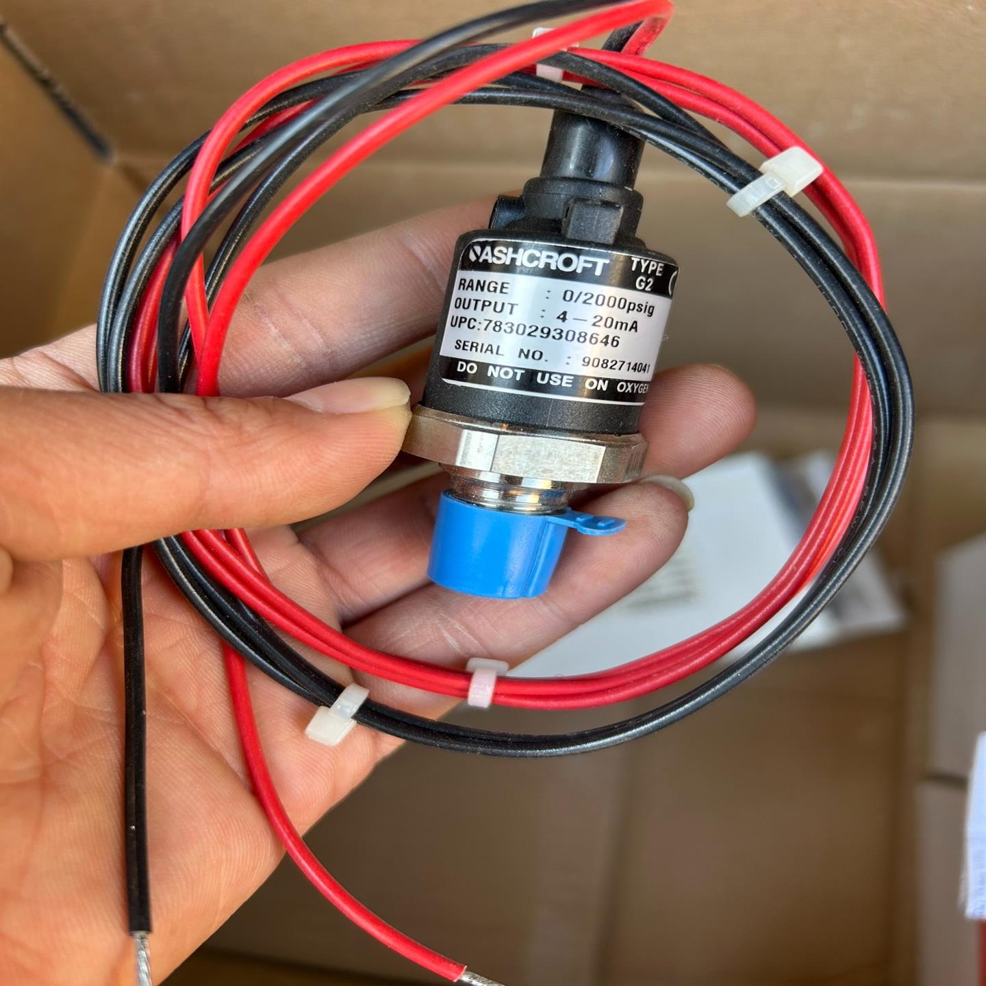 ASHCROFT 全新正品1VA38090-004