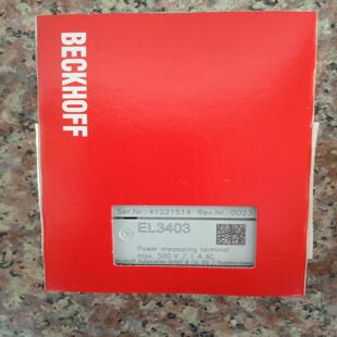 全新倍福BECKHOFF模块EL3403 原装