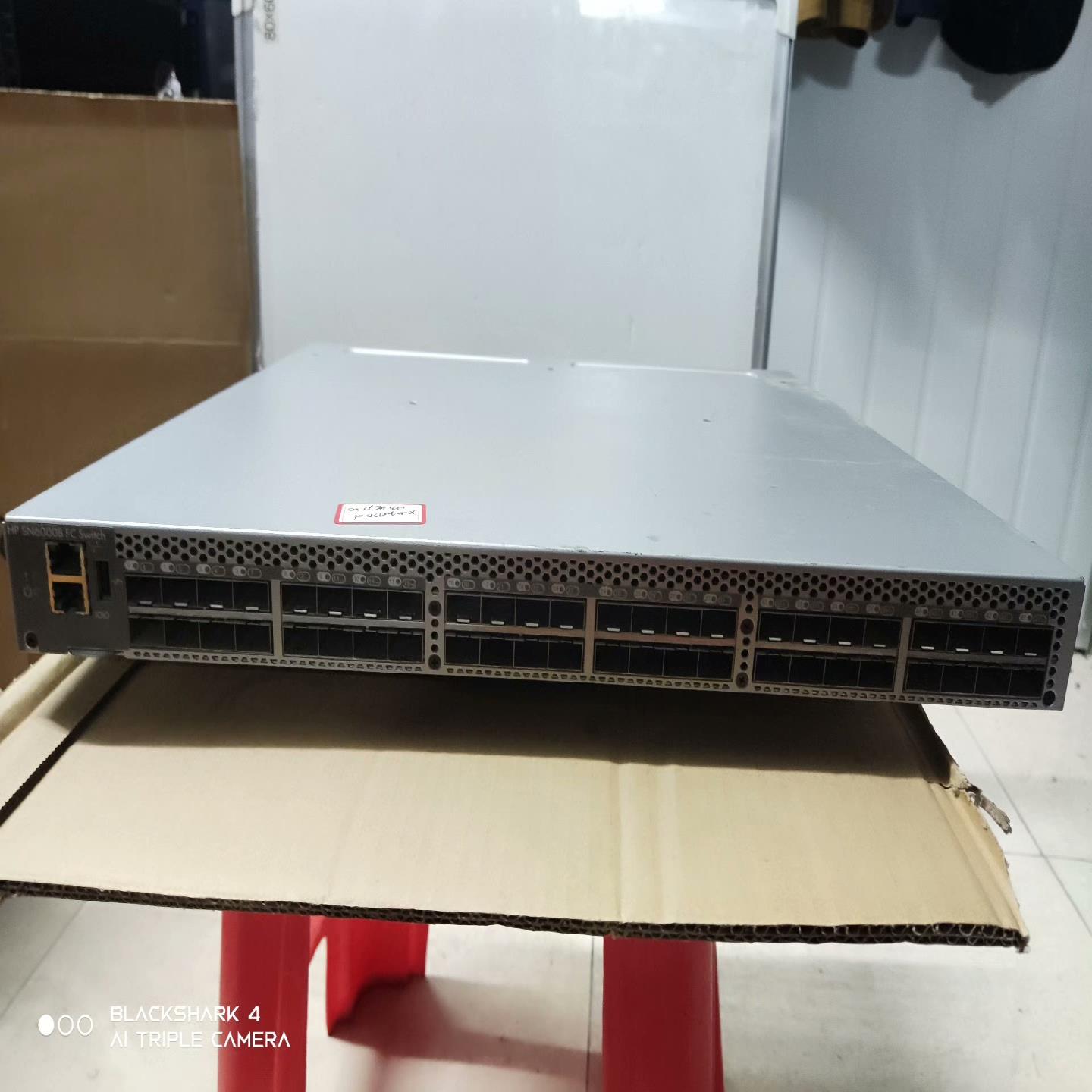 16G存储光纤交换机，HP SN6000B 16Gb 48/