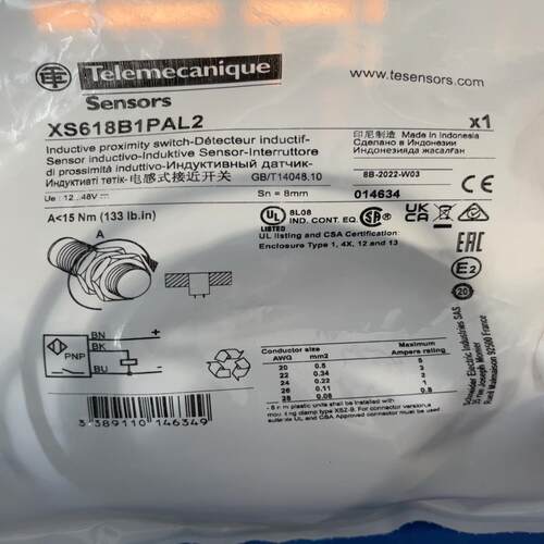 （请询价）XS618B1PAL2接近开关，议价