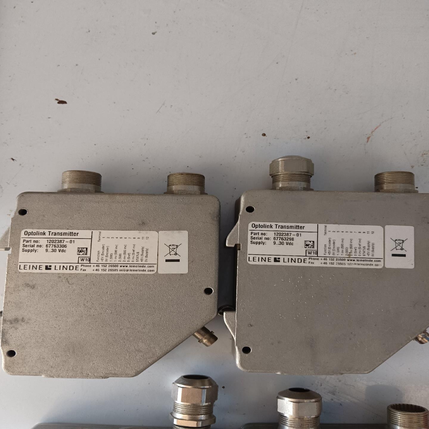 （设备配件）莱纳林德光纤网关转换器1202387-1三个，0130032