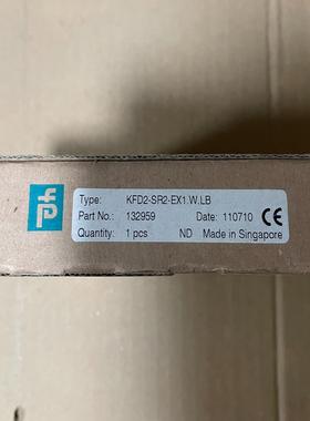 132959 全新倍加福安全栅 KFD2-SR2-Ex1.W