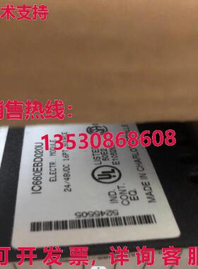 原装供应通用电气 IC660BBD020 Genius Bloc 24/48VDC 16PT IC660