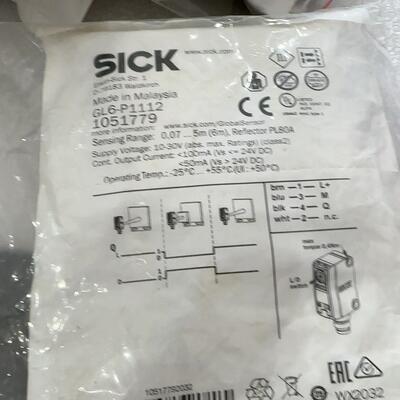 全新包装德国SICK西克GL6-P1112货号1051779
