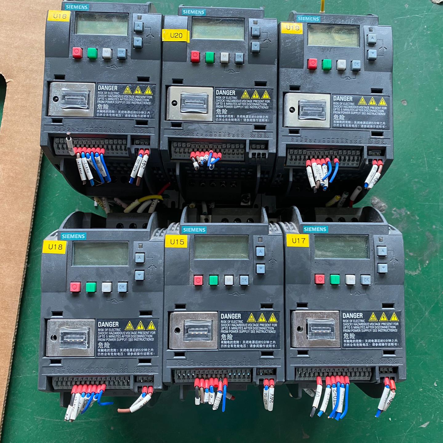 （设备配件）拆机西门子V20系列变频器  6SL3210-5BE15-5