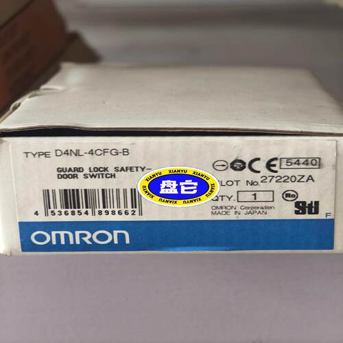 安全门锁 D4NL-4CFG-B，全新，