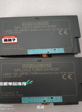 [德峰]德国西门子6AG1132-4BF00-7AA0原厂1P6AG议价