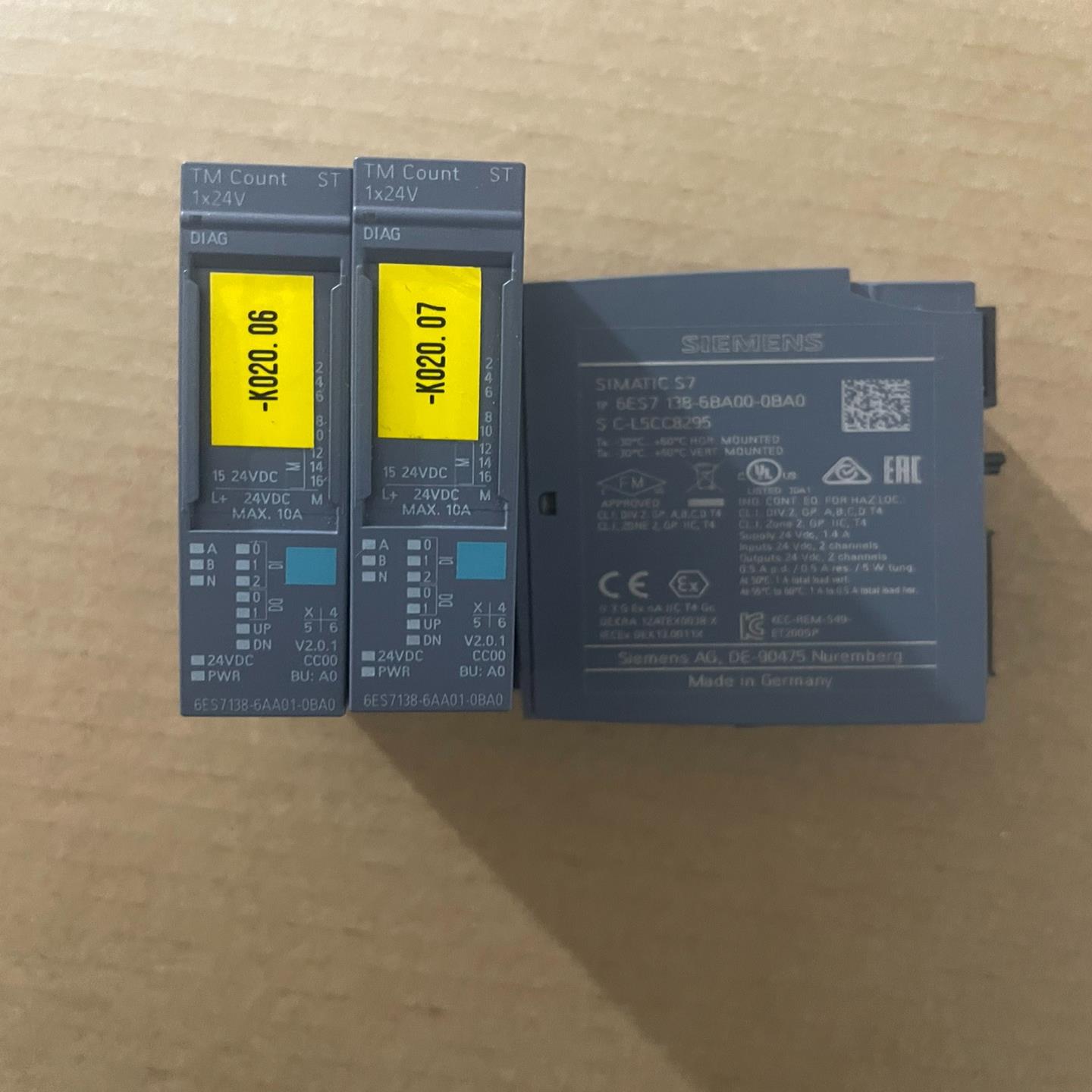 （设备配件）西门子ET200SP模块 138-6AA01-0BA1，实图