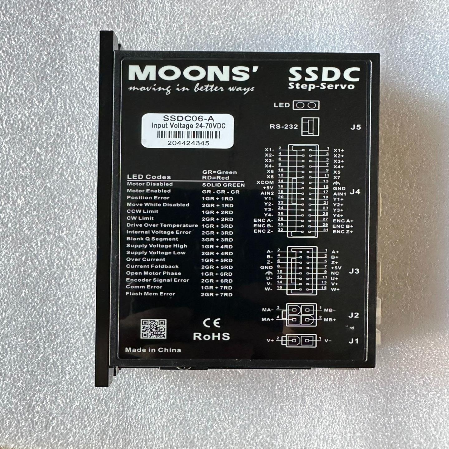 鸣志步进SSDC06-A 成色充新现货六七十台 的私聊