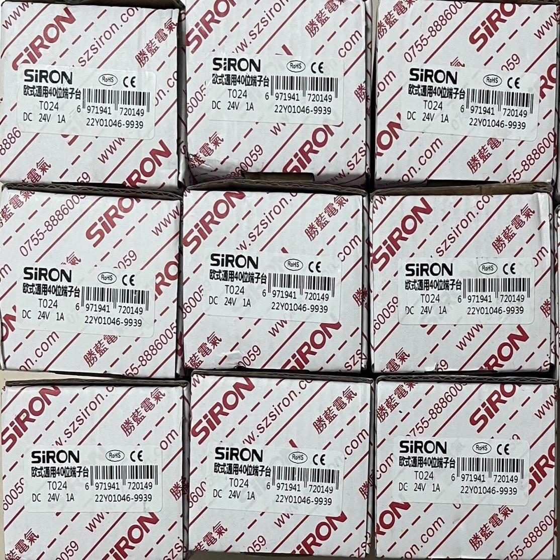 全新原装正品 胜蓝电气SIRON 端子台   T024现货秒