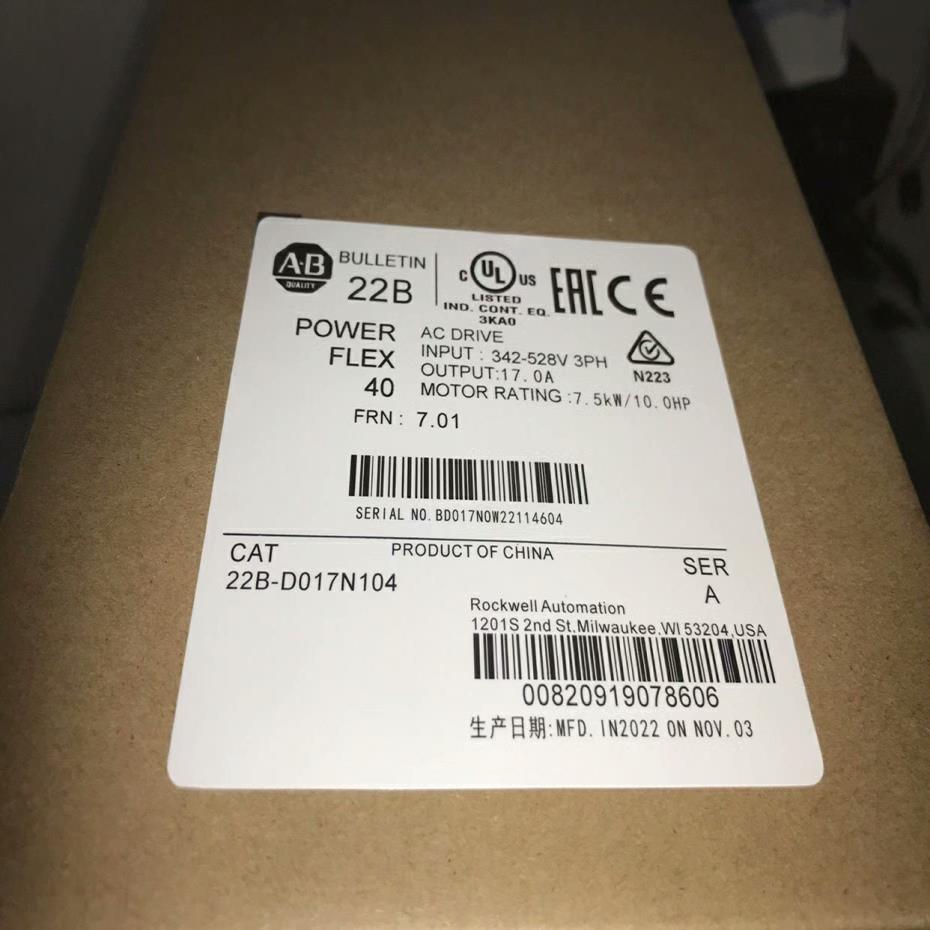 AB变频器22B/22c/22d-d1p4/d2p3/d6/