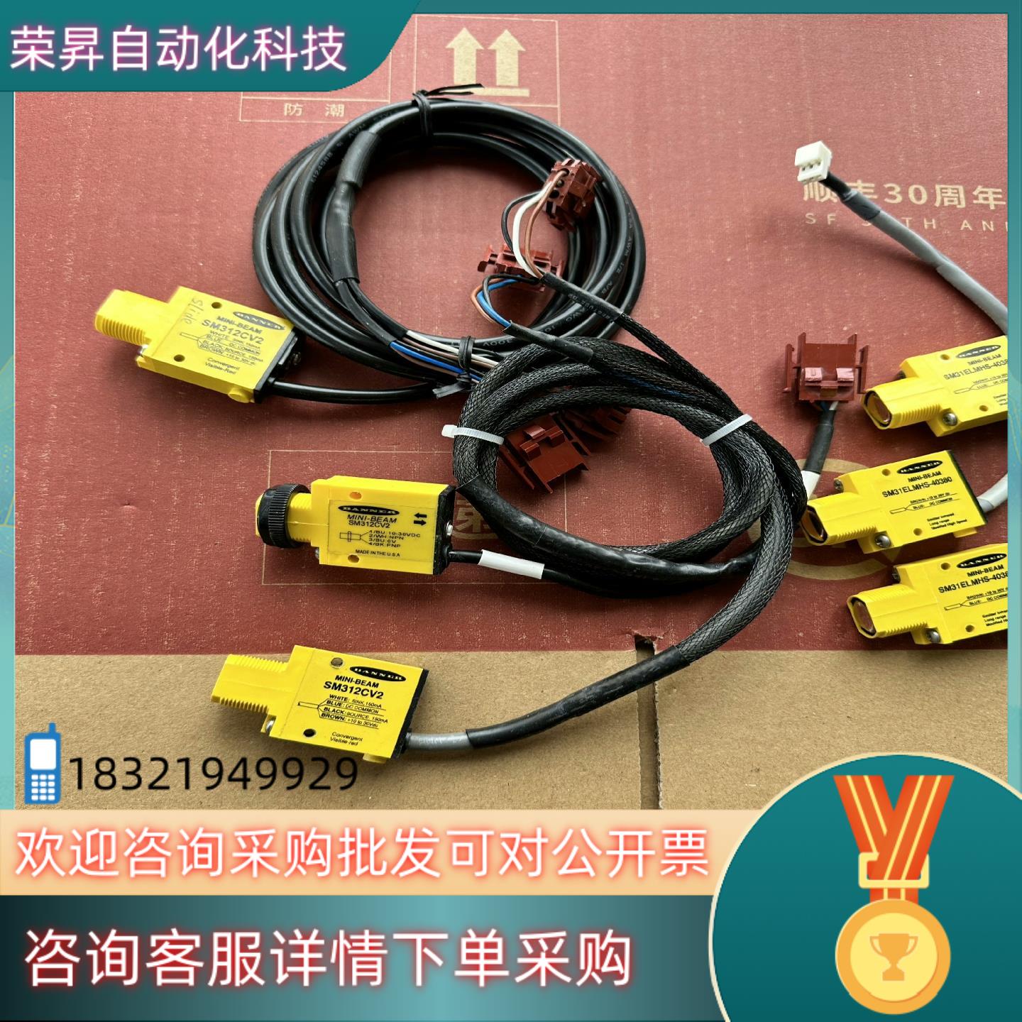 现货BANNER邦纳SM312CV2  SM31ELMHS-
