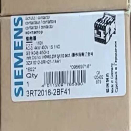 [德峰]3RT2016个BF412西门子2接触器-库存