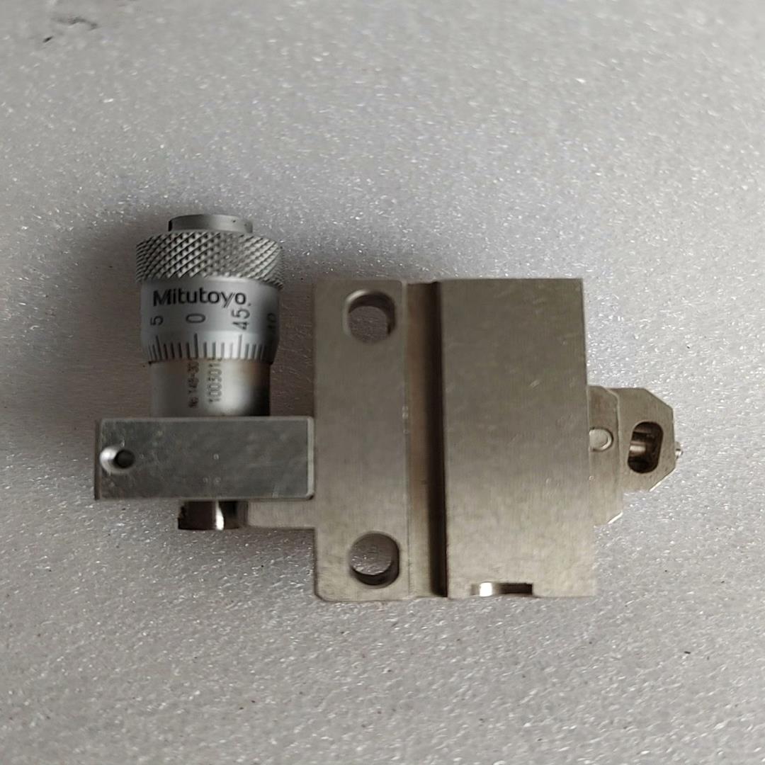 骏河精机不锈钢精密平台微型手动滑台小部件，不锈钢构件！