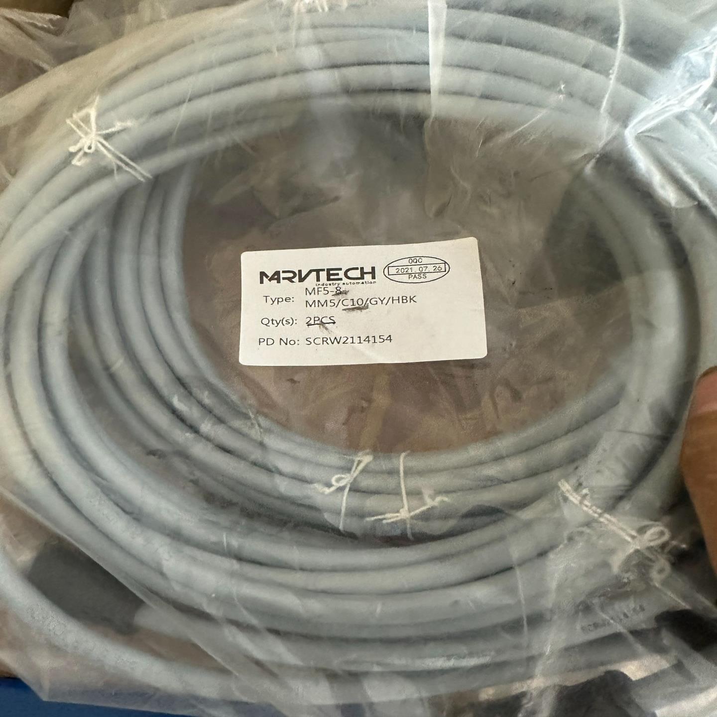 MRVTECH精奇电源连接线预制线缆MF5-8-MM5/C1图片