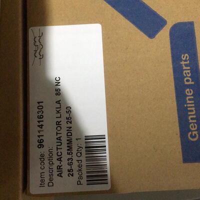 全新原装Alfa Laval阿法拉伐气动蝶阀/LKB执行