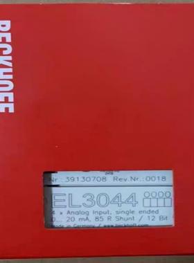 【工控自动化】EL3044倍福模块行货供应议价