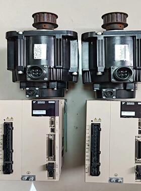 （设备配件）安川SGMGV-13ADC61伺服电机，拆机实物图，成色好，