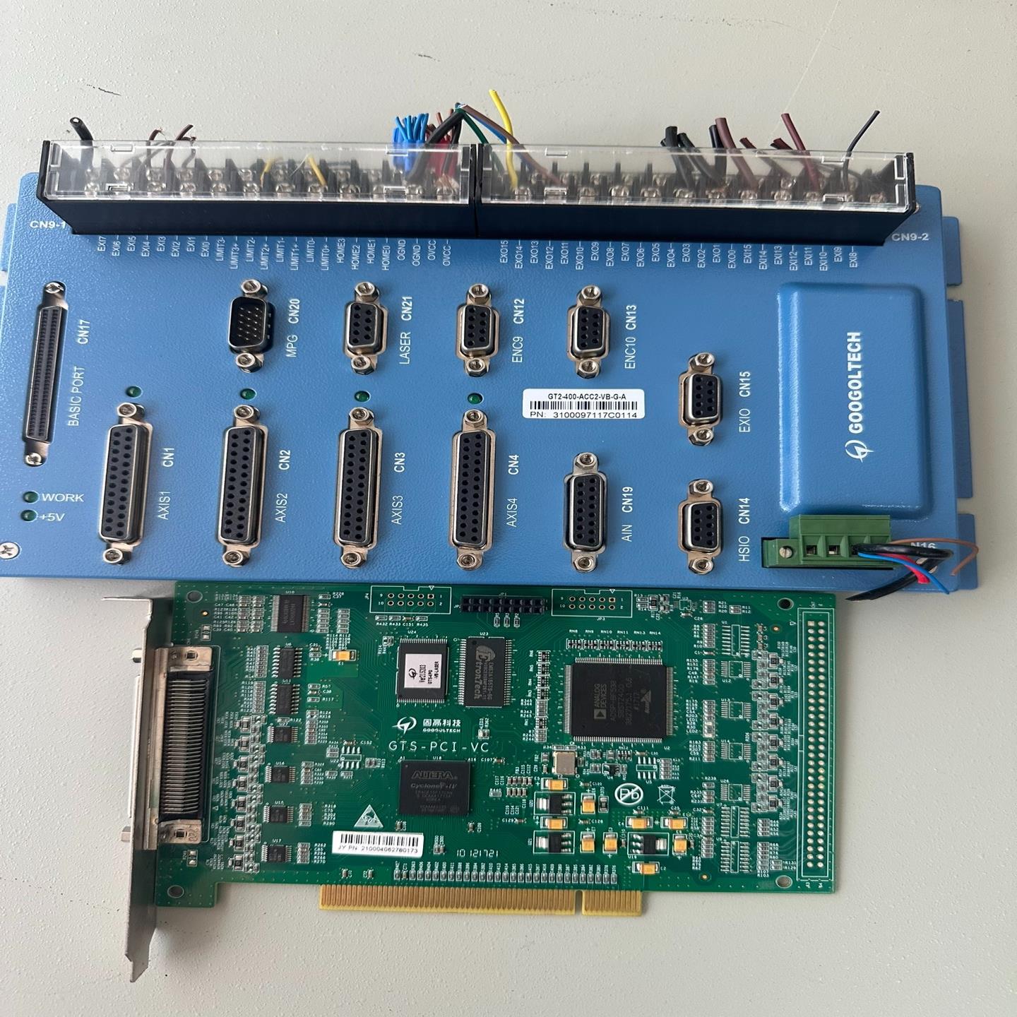 固高4轴运动控制卡接线板GT2-400-ACC2-VB-G-