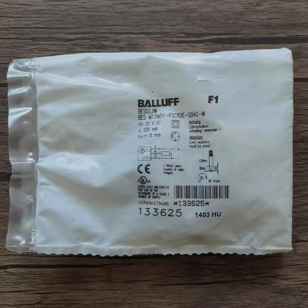 全新原装正品 巴鲁夫 BES02JW 传感器 M12MD1-
