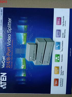 ATEN宏正VS92A视频分配器，全新原装正品，假一赔十。